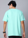 Mint Green Oversized T-Shirt with Plain Tee