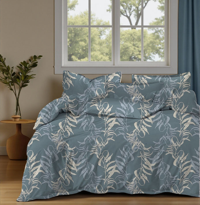 Prisello Super Soft Polycotton King Size Fitted Bedsheet - Premium Quality (72x78x8) - Prisello