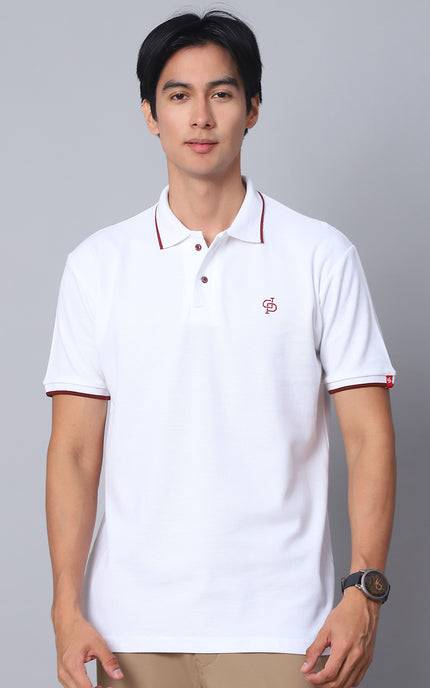 White Polo T-Shirt