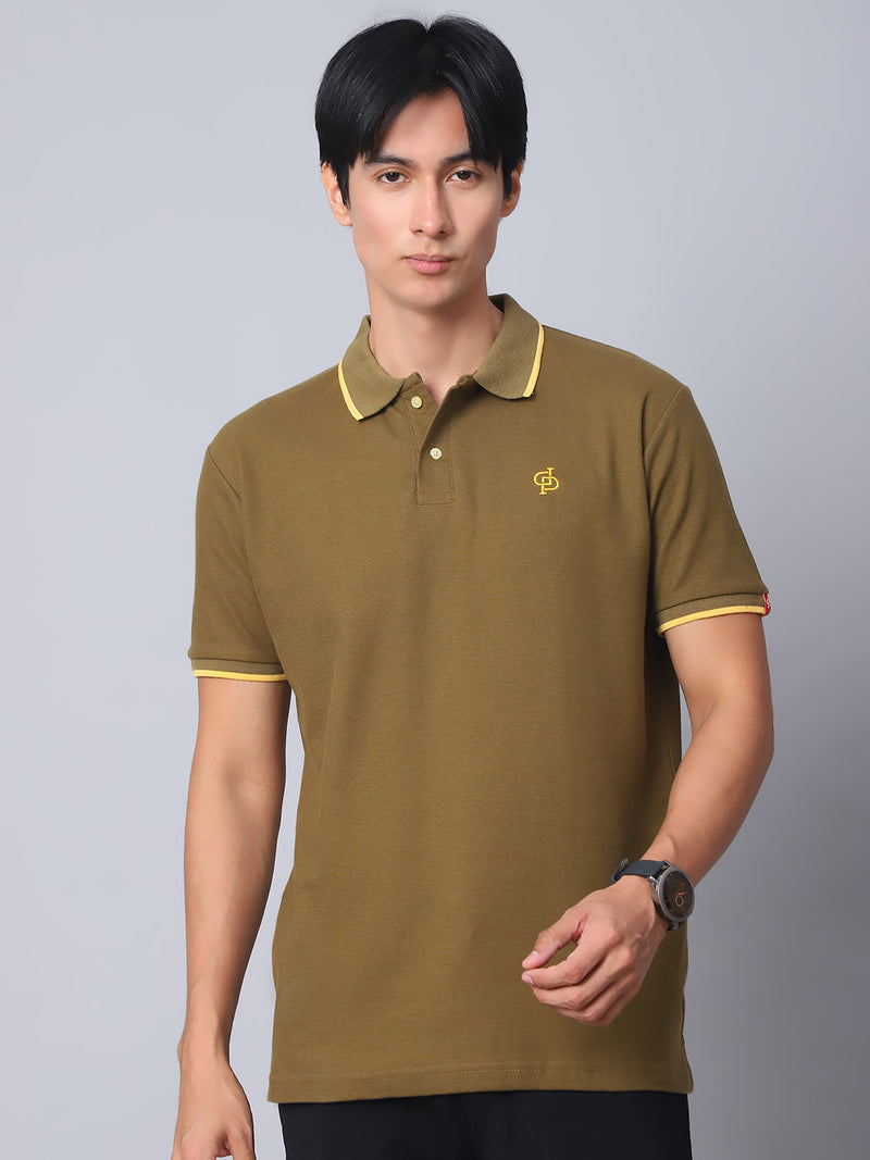 Olive Green Polo T-Shirt