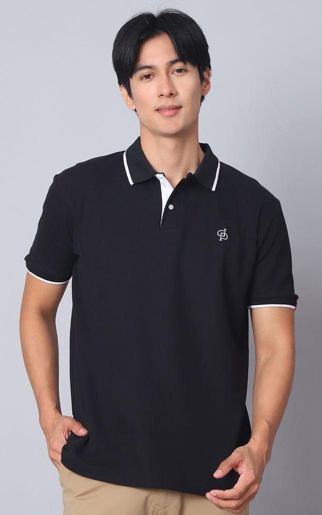 Black Polo T-Shirt