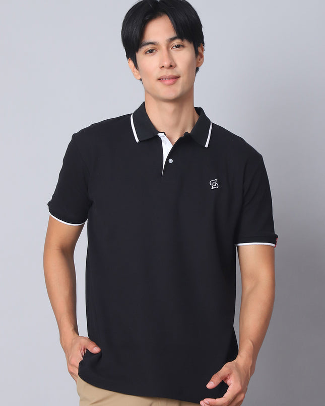 Black Polo T-Shirt