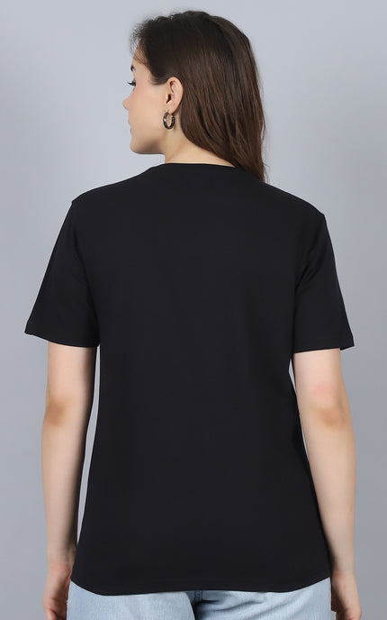 Black V-Neck T-Shirt