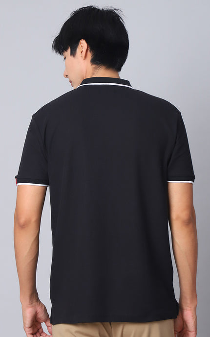 Black Polo T-Shirt