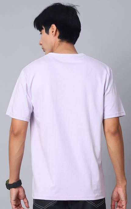 Lavender V-Neck T-Shirt