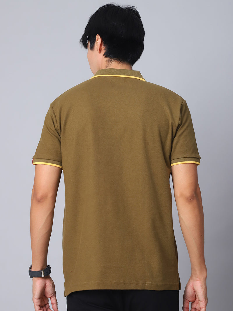 Olive Green Polo T-Shirt