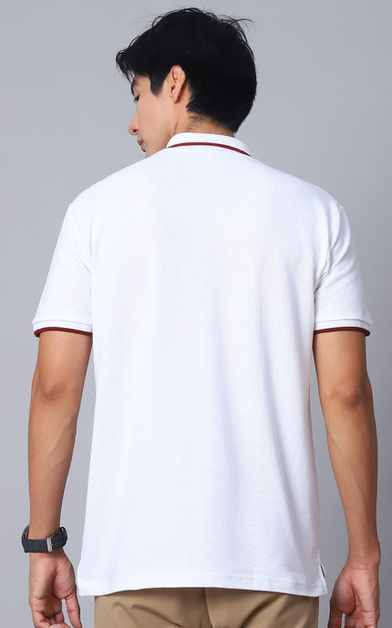 White Polo T-Shirt