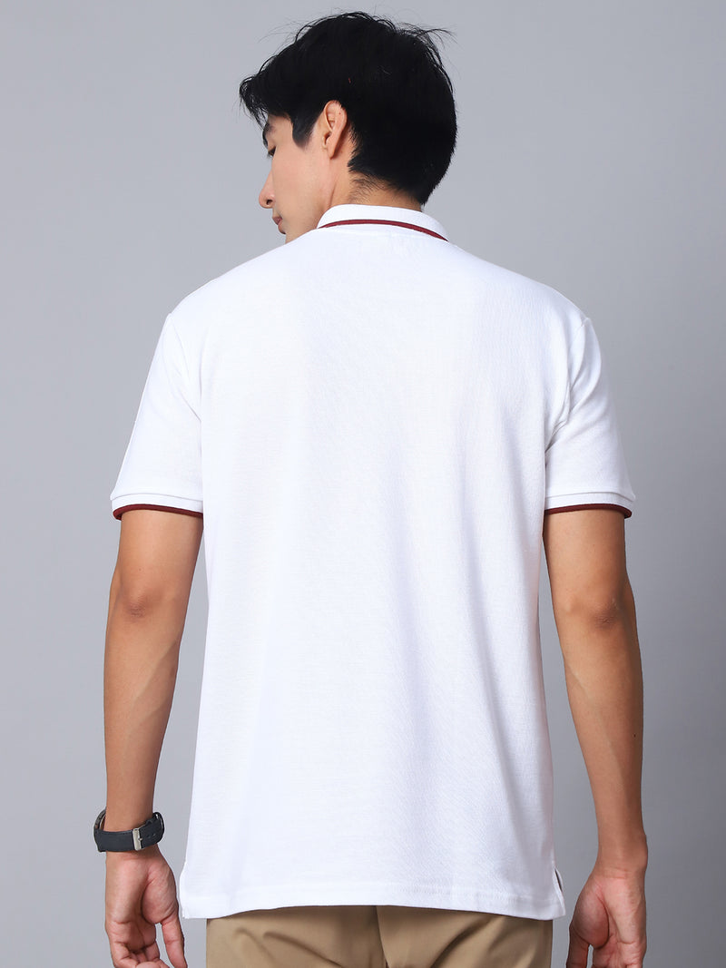 White Polo T-Shirt
