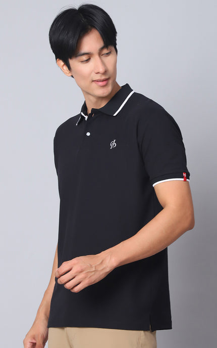 Black Polo T-Shirt