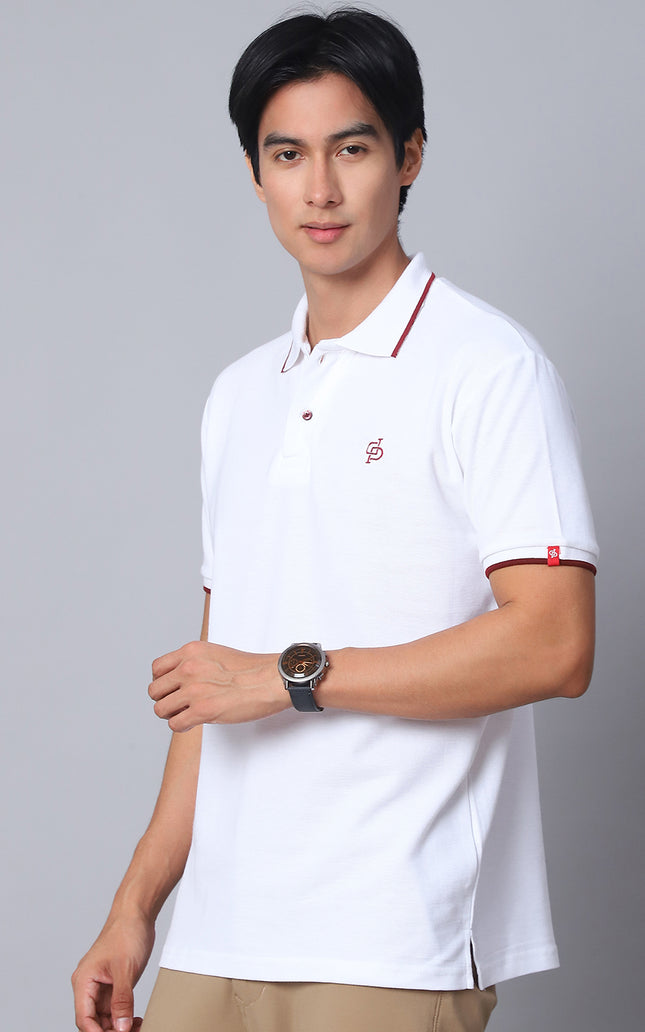 White Polo T-Shirt