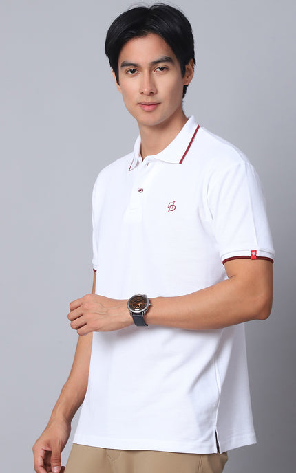 White Polo T-Shirt