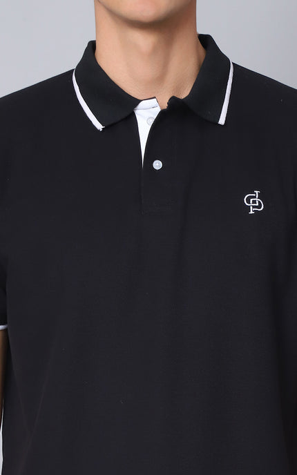 Black Polo T-Shirt